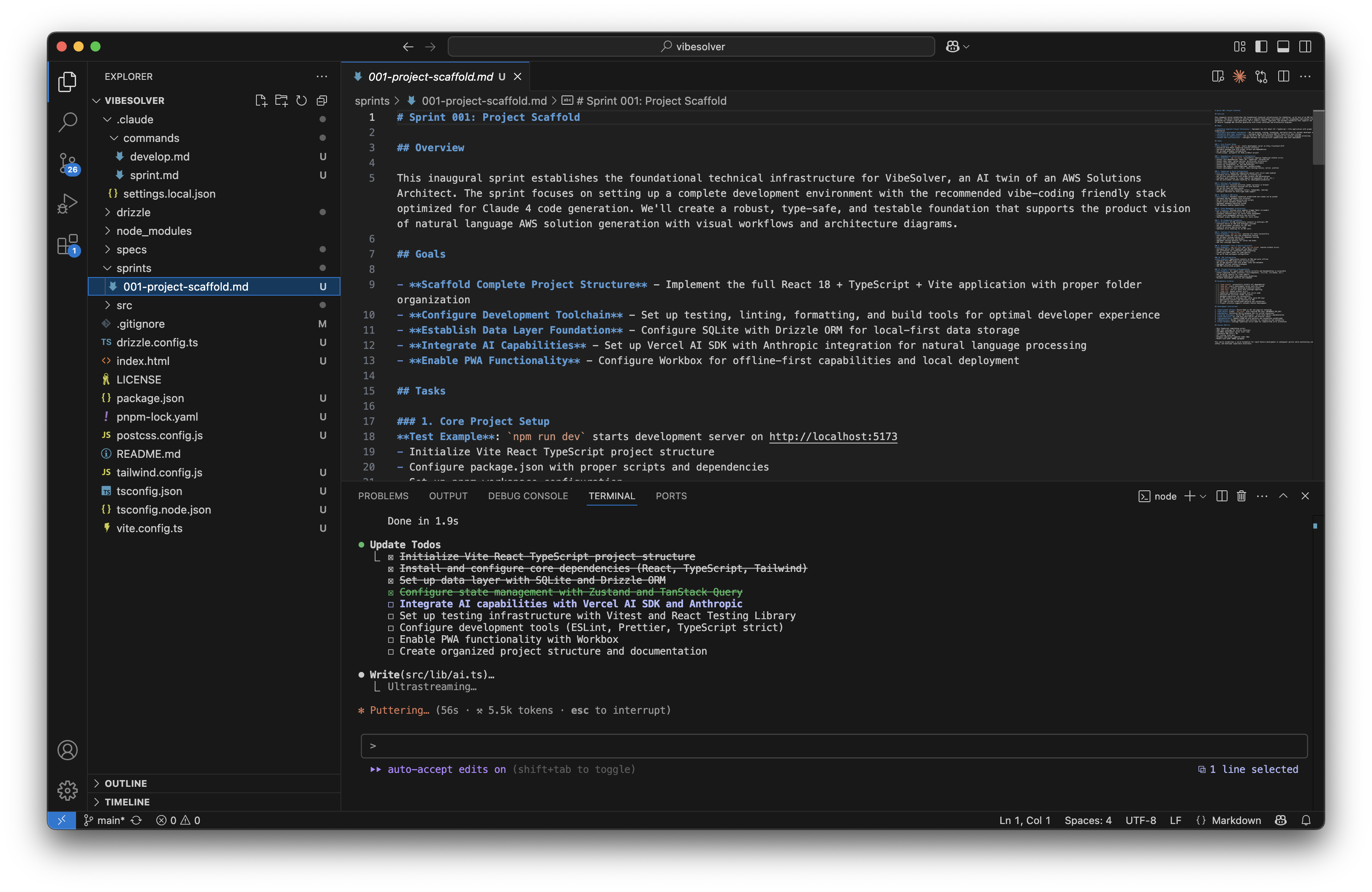 AWS Solutions Architecture Patterns: Building VibeSolver with AI-First Development